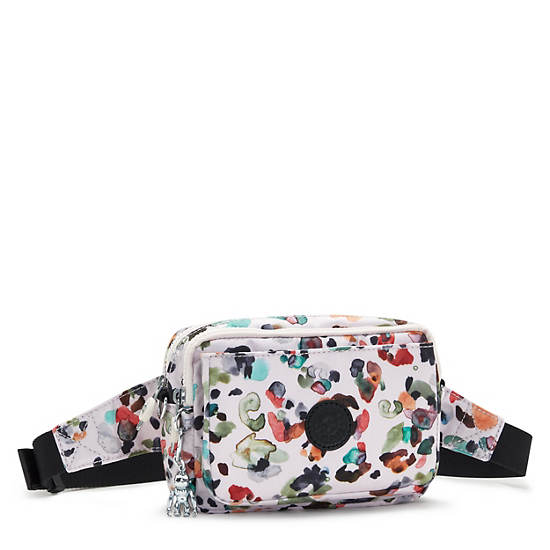 Kipling Abanu Multi Printed Convertible Crossbody Taske Flerfarvede | DK 1030IL